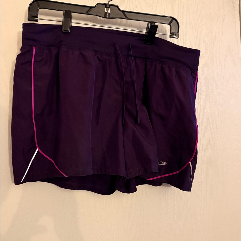 Women's Purple Athletic Shorts